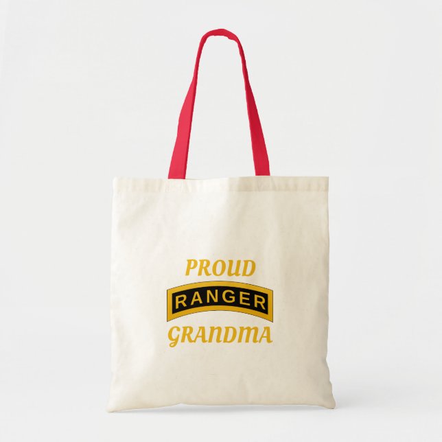 Tab der Army Ranger School - Proud Oma - Tasche (Vorne)