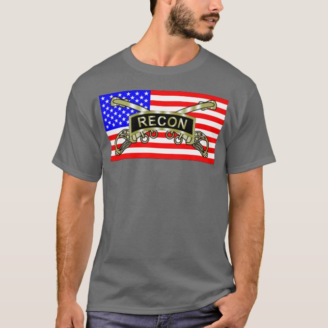 Tab, Sabers & Stripes T - Shirt (Vorderseite)