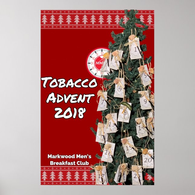Tabak Advent 2018 Poster (Vorne)