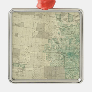 Tabak Silbernes Ornament