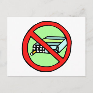 Tabakrechte Postkarte