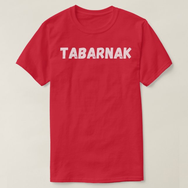 Tabarnak Quebec Französisch Funny Gift T-Shirt (Design vorne)