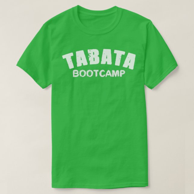 Tabata Fitness Bootcamp Interval Training 4 min T-Shirt (Design vorne)