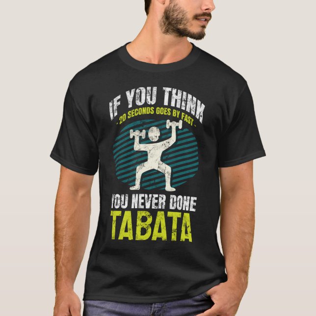 Tabata Intervall Training hiit Herz T-Shirt (Vorderseite)