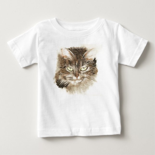 tabby_cat baby t-shirt (Vorderseite)