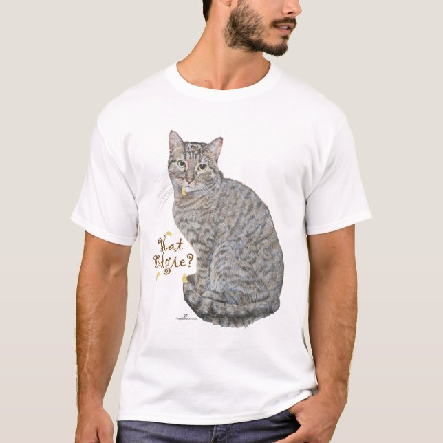 Tabby Cat Budgie? T-Shirt (Vorderseite)