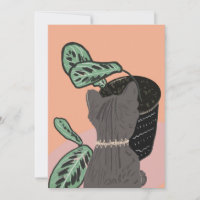 Tabby Cat Gray Pflanze Vielen Dank