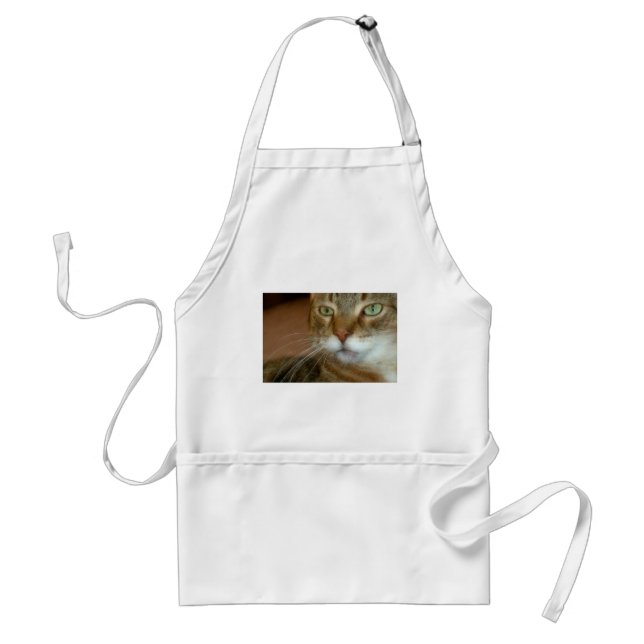 Tabby Cat Liebe Schürze (Vorne)