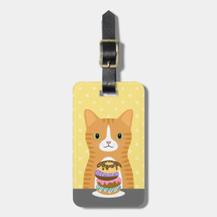 Tabby Cat Luggage Tags Gepäckanhänger