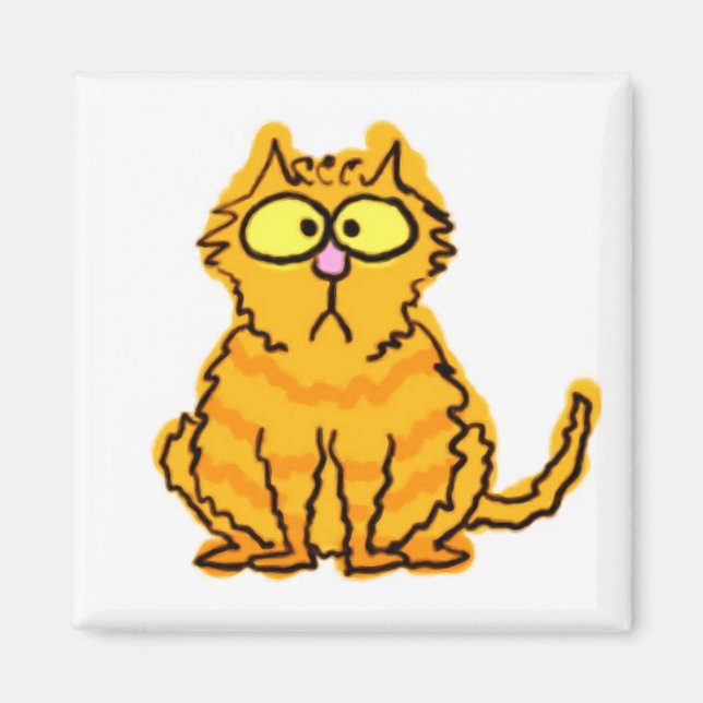 Tabby Cat Magnet (Vorne)