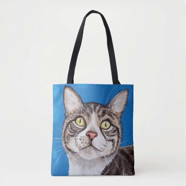 Tabby Cat Painting (Vorderseite)