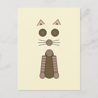Tabby CAT Postkarte