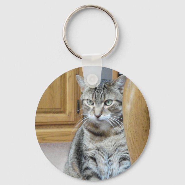 Tabby Cat Schlüsselanhänger (Vorderseite)