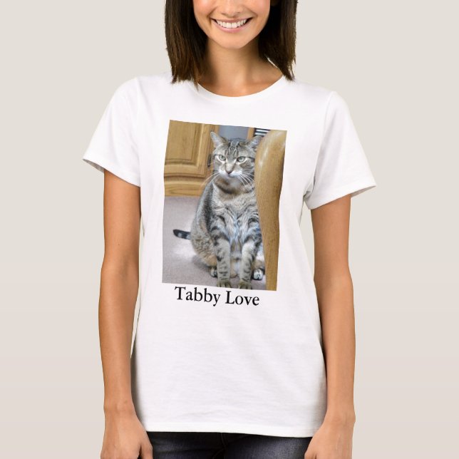 Tabby Cat T-Shirt (Vorderseite)