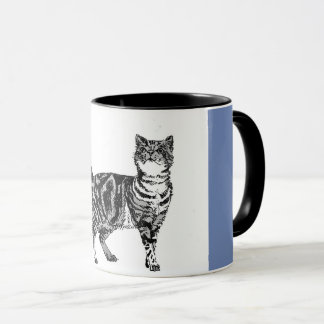Tabby Cat Tabbies Strippenfeline Tasse