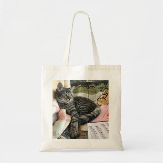 Tabby Cat Tote Bag Tragetasche
