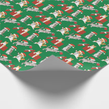Tabby Cats Dekorieren Funny Albern Green Christmas