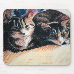 Tabby-Katze "Catpad" Mousepad
