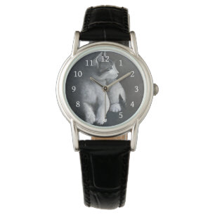 Tabby Kitten Armbanduhr