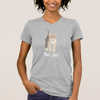 Tabby Kitten Grey Women's T-Shirt