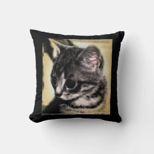 Tabby Kitten Kissen