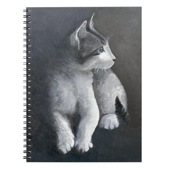 Tabby Kitten Notizblock (Vorderseite)