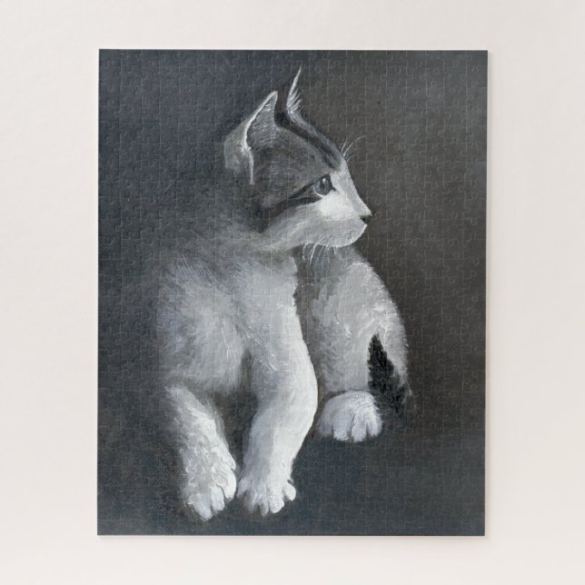 Tabby Kitten Puzzle (Vertikal)