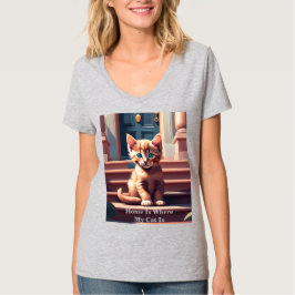 Tabby Kitten T - Shirt