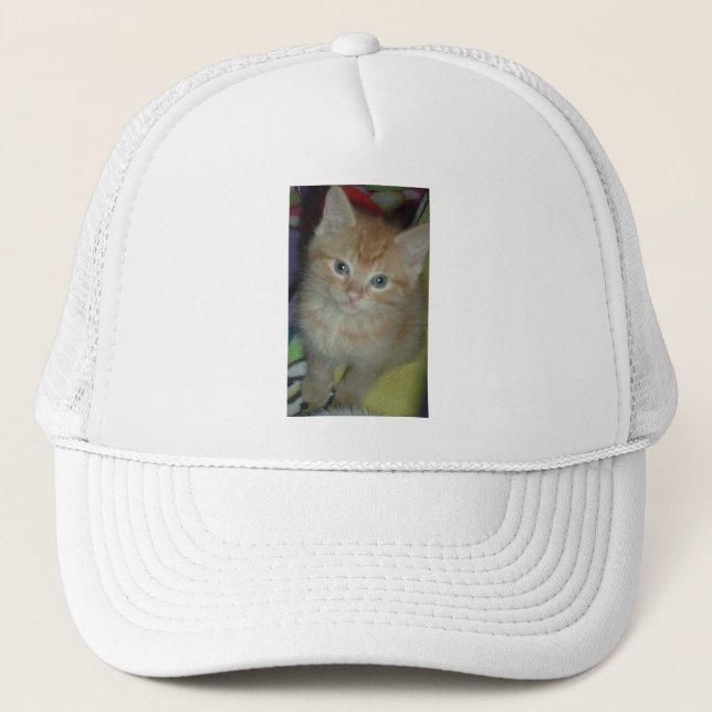Tabby-Liebe Truckerkappe (Vorderseite)