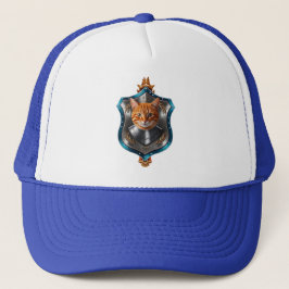 Tabby Shield Baseball Cap Truckerkappe