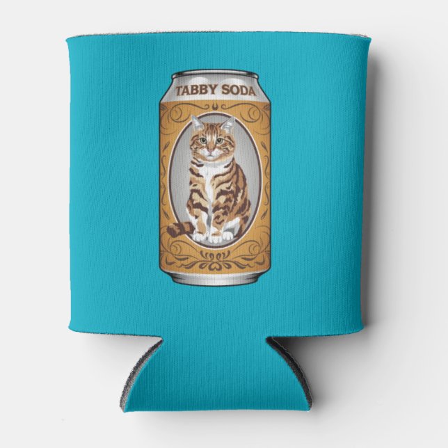 Tabby Soda Dosenkühler (Vorderseite)