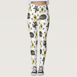 Tabby the Black Cat Hexe Leggings