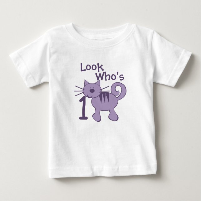 Tabby Toes Baby T-shirt (Vorderseite)