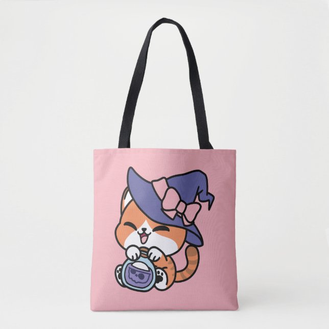 Tabby Witch Brew – Cute Halloween Cat Design (Vorderseite)