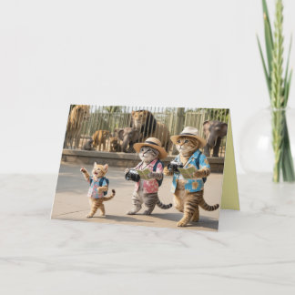 Tabby Zoo Card Karte