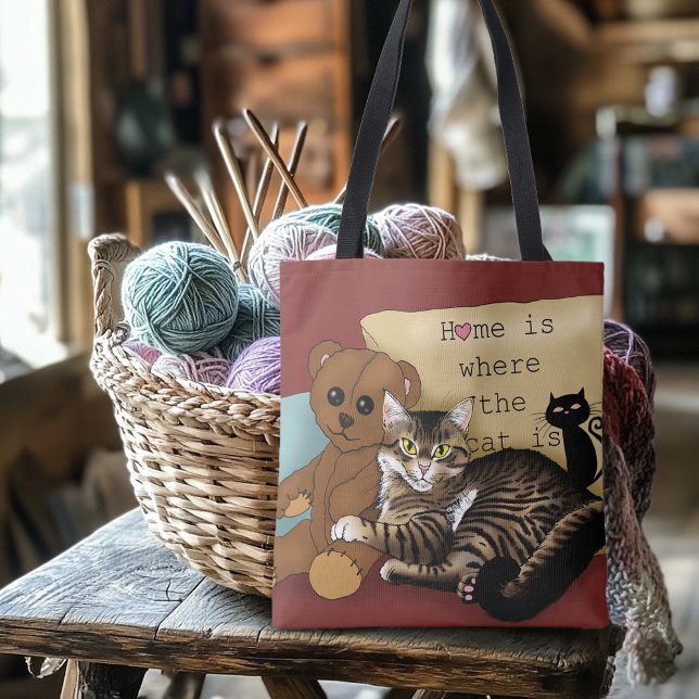 Tabby Zuhause Burgundy Cat (Von Creator hochgeladen)