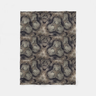 Tabbykatzen-Pelzentwurf 3 Fleecedecke