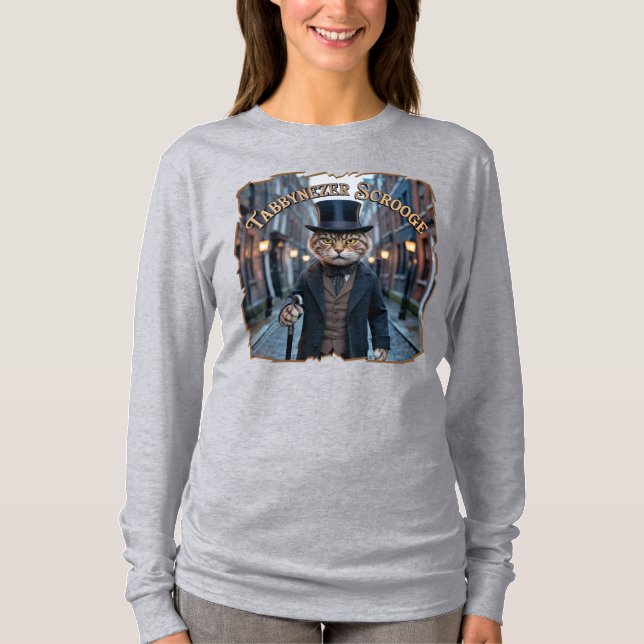 Tabbynezer Scrooge Photographic – Tabby Scrooge T-Shirt (Vorderseite)