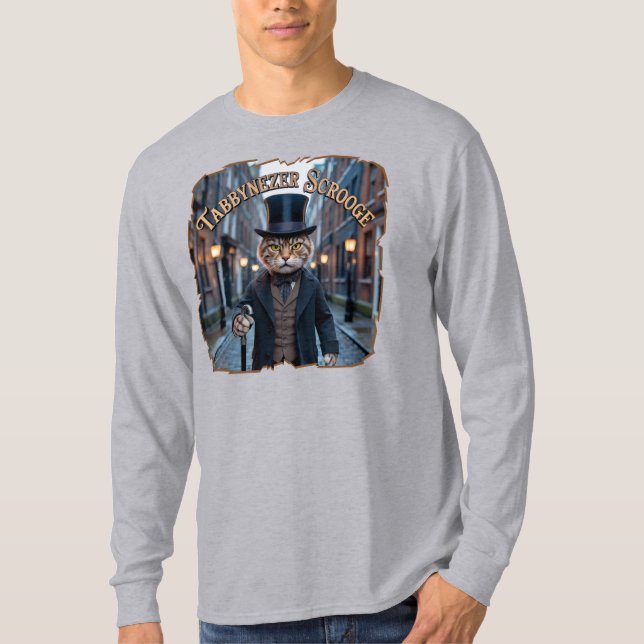 Tabbynezer Scrooge Photographic – Tabby Scrooge T-Shirt (Vorderseite)