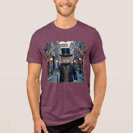 Tabbynezer Scrooge Photographic – Tabby Scrooge Tri-Blend Shirt