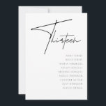 Tabelle 13 Vorlage für moderne Hochzeitsstipps-Tis<br><div class="desc">Dieses elegante Tischdekor dreizehn schwarz-weiß mit einem wunderschönen handgeschriebenen kursiven Schriftart. Die Hochzeitstisch-Sitzkarte ist eine großartige Ergänzung zur Dekoration der Hochzeitsfeier. Alle Texte sind vollständig editierbar, sodass Sie die Namen der Gäste leicht ändern können, klicken Sie einfach auf 'Diese Vorlage personalisieren'. Nummernkarten von 1 bis 20 des gleichen Designs verfügbar,...</div>