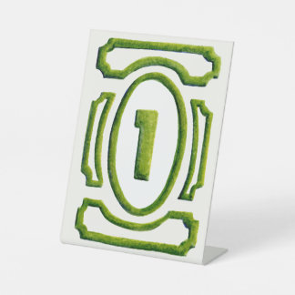 Tabelle 1: Absicherung von Aquarellgärten Sockelschild