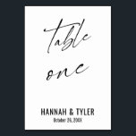 Tabelle 1 der zeitgenössischen eleganten Typografi Tischnummer<br><div class="desc">Kühl, einfach, modern, elegant. Dieses Design ergänzt eine wachsende Sammlung von einzigartigen Stücken, die auffällig und unverwechselbar sind. Verwenden Sie die Vorlagenfelder, um die Platzhalterangaben zu ändern und das Design selbst zu gestalten. Weitere Farben und Stile sind in dieser Sammlung verfügbar. Ich habe einen wunderschönen Schriftart für eine Grafik, die...</div>