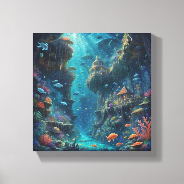 Tabelle Deco Leinwanddruck (Vorderseite)