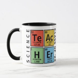 Tabelle der Elemente für Wissenschaftslehrer Tasse