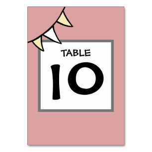 Tabelle für Hochzeitsreisetektorenanzahl des benut Tischnummer