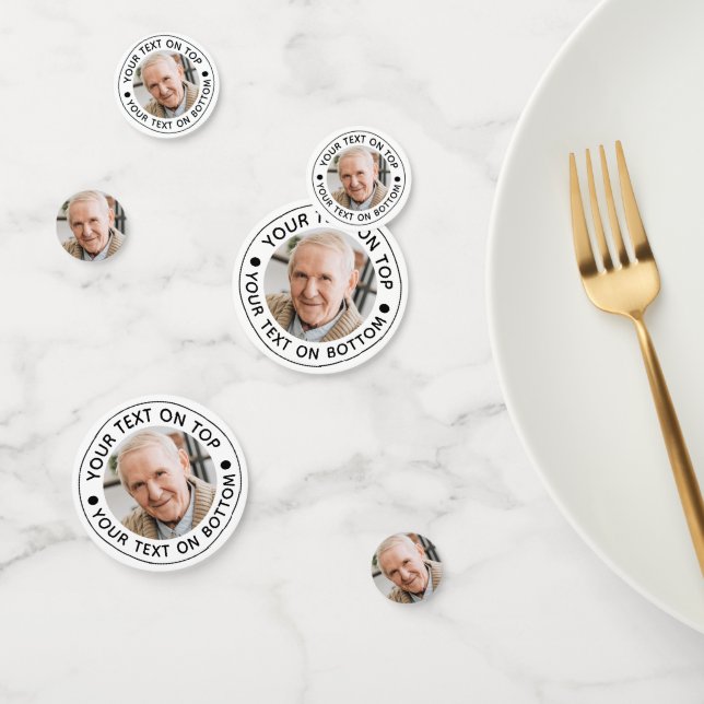 Tabelle mit benutzerdefinierten Textfarben für das Konfetti (Gruppe)