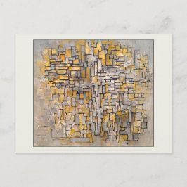 Tabelle Nr. 2 Zusammensetzung Nr. VII Piet Mondria Postkarte