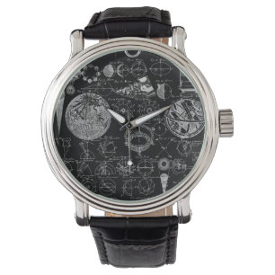 Tabelle von Astronomie Armbanduhr