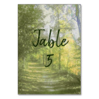 Tabelle "Waldweg"